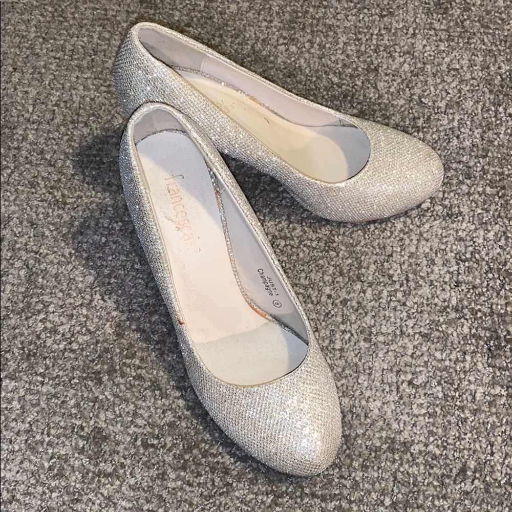 Francesca’s Champagne Heels